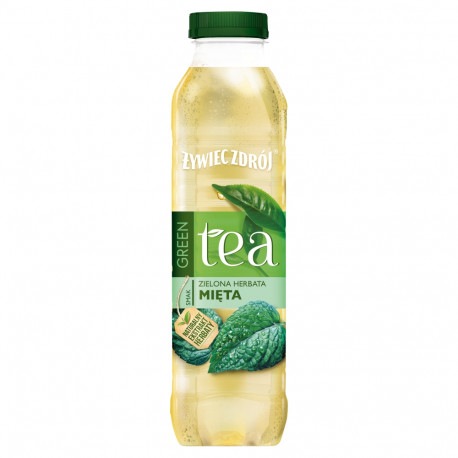 Żywiec Zdrój Green Tea Napój niegazowany zielona herbata mięta 500 ml