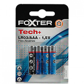 FOXTER Baterie alkaliczne  LR03/AAA 4 szt.