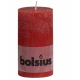 Bolsius świeca red 13x6,8cm 
