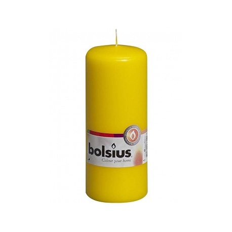 Bolsius świeca żółta 15x5,8cm