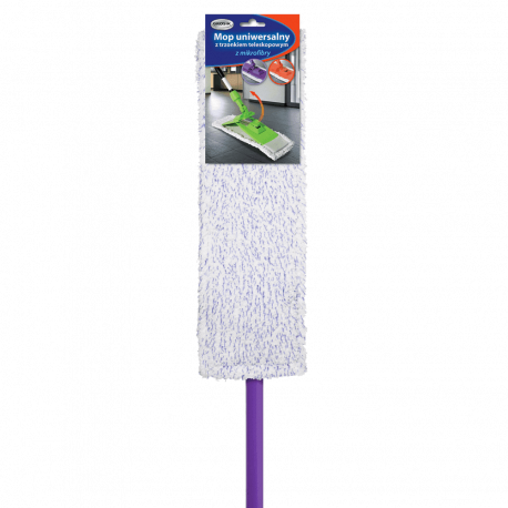 Grosi Mop uniwersalny z trzonkiem teleskopowym z mikrofibry 