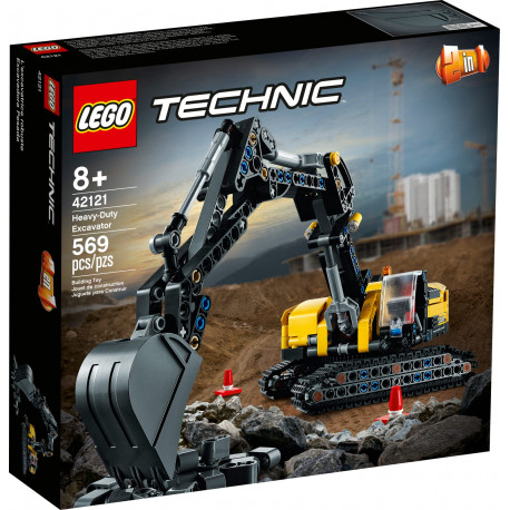 LEGO 42121 Technic - Wytrzymała koparka