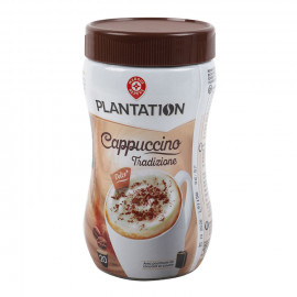 Kawa cappuccino – mieszanka odtłuszczonego mleka w proszku i kawy rozpuszczalnej do przygotowania napoju z czekoladą w proszku d