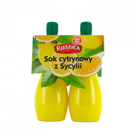 Sok cytrynowy z Sycylii.