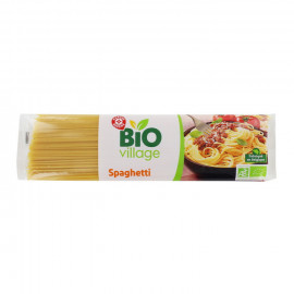 Ekologiczny makaron spaghetti.
Produkt rolnictwa ekologicznego.