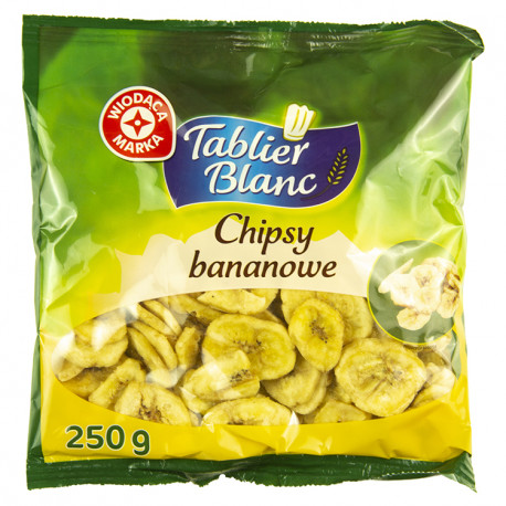 Chipsy bananowe - banany w talarkach smażone