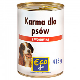 Pełnoporcjowa karma mokra w sosie z wołowiną dla dorosłych psów