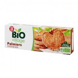 Palmiers – Ekologiczne ciastka z ciasta francuskiego 
Produkt rolnictwa ekologicznego.
