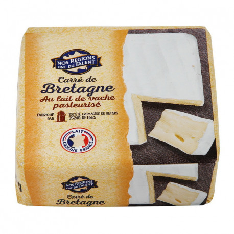 Carre du Pays Breton – Ser podpuszczkowy z mleka pasteryzowanego, dojrzewający z porostem białej pleśni