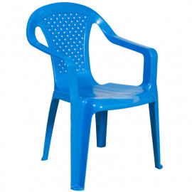 Vog Krzesełko niebieskie ogrodowe dziecięce