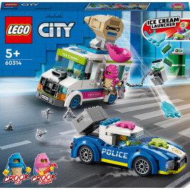 LEGO City Policyjny pościg za furgonetką z lodami 603