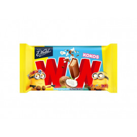 E. Wedel WW Cztery wafelki przekładane kremem kokosowym w mlecznej czekoladzie 47 g