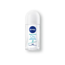 Nivea Fresh Comfort 0% soli aluminium dezodorant 50 ml
