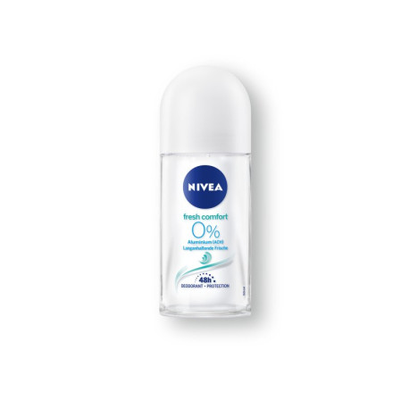 Nivea Fresh Comfort 0% soli aluminium dezodorant 50 ml