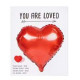 Arpex Balon foliowy serce czerwone 45cm