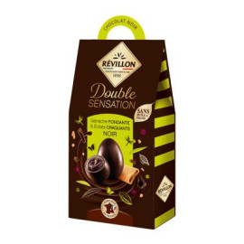 Revillon czekoladki z gorzkiej czekolady nadziewane kremem i rurkami waflowymi 155g