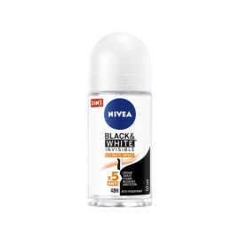 Nivea Black&White Invisible Ultimate Impact Antyperspirant Roll ON 50 ml