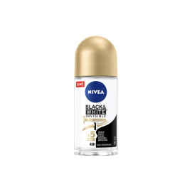 Nivea Black&White Invisible Silky Smooth Antyperspirant Roll ON 50 ml