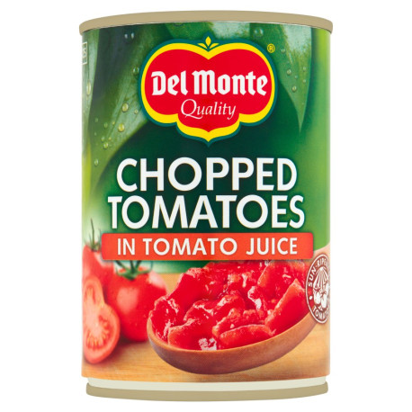 Del Monte Pomidory krojone w soku pomidorowym 400 g