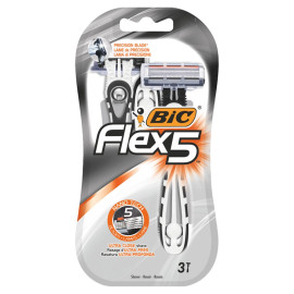 BiC Flex 5 5-ostrzowa maszynka do golenia 3 sztuki