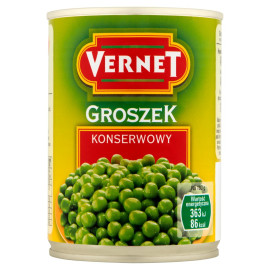 Vernet Groszek konserwowy 400 g