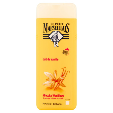 Le Petit Marseillais Kremowy żel pod prysznic mleczko waniliowe 400 ml