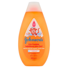 Johnson\'s Bąbelkowy płyn do kąpieli i mycia ciała 2w1 500 ml
