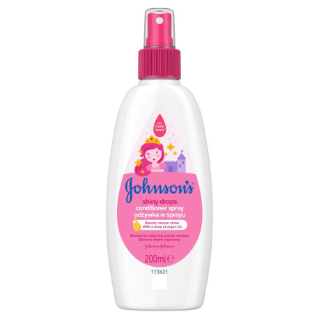 Johnson\'s Shiny Drops Odżywka w sprayu 200 ml