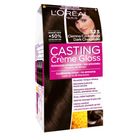 L\'Oreal Paris Casting Creme Gloss Farba do włosów 323 ciemna czekolada