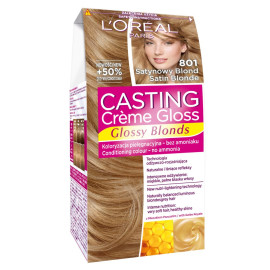 L\'Oreal Paris Casting Creme Gloss Farba do włosów 801 satynowy blond