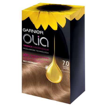 Garnier Olia Farba do włosów 7.0 Ciemny blond