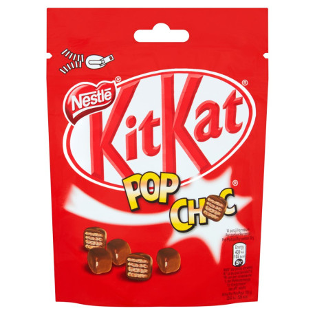 KitKat Pop Choc Kruchy wafelek w mlecznej czekoladzie 140 g