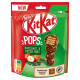 KitKat Pops Hazelnut & Cocoa Nibs Kruchy wafelek w mlecznej czekoladzie 110 g