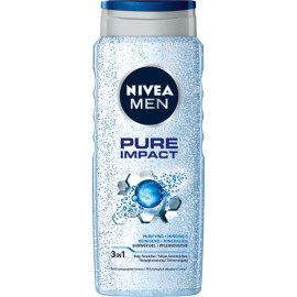 Nivea MEN Pure Impact ŻEL POD Prysznic 500 ml
