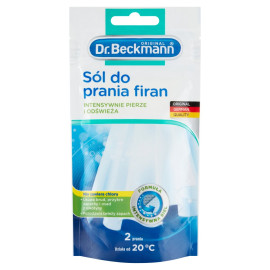 Dr. Beckmann Sól do prania firan 80 g (2 prania)
