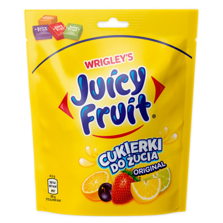 Juicy Fruit Original Cukierki do żucia 165 g