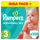 Pampers Active Baby-Dry rozmiar 3 (Midi), 108 pieluszek