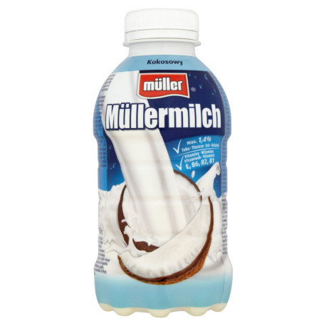 Müller Müllermilch kokosowy Napój mleczny 400 g
