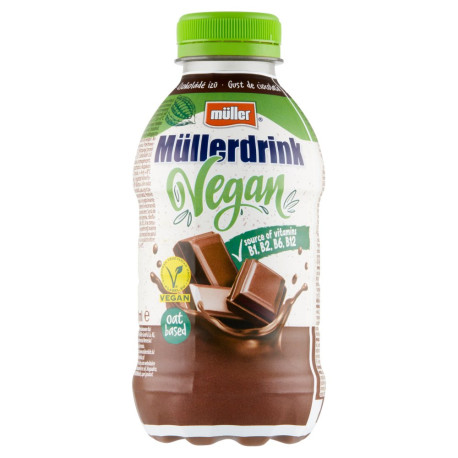 Müller Müllerdrink Vegan Napój owsiany o smaku czekoladowym 400 g