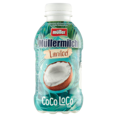 Müller Müllermilch CoCo LoCo Napój mleczny o smaku kokosowym 400 g