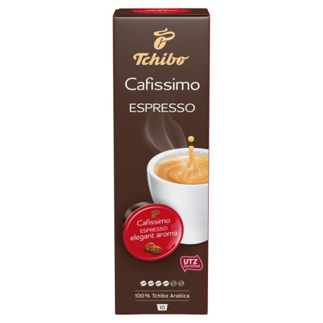 Tchibo Cafissimo Espresso Elegant Aroma Kawa palona mielona 70 g (10 x 7 g)
