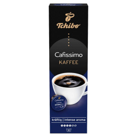 Tchibo Cafissimo Kaffee Intense Aroma Kawa palona mielona w kapsułkach 75 g (10 x 7,5 g)