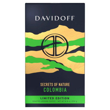 Davidoff Secrets of Nature Colombia Kawa palona mielona 250 g