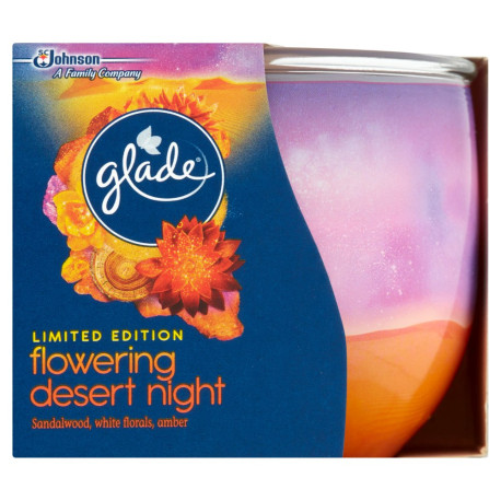 Glade Flowering Desert Night Świeca 120 g