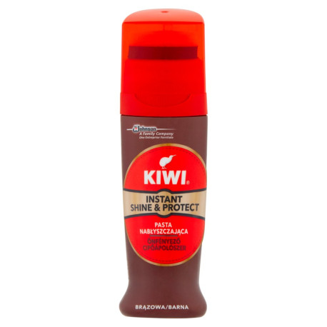 Kiwi Instant Shine & Protect Pasta nabłyszczająca brązowa 75 ml