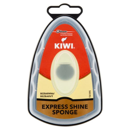 Kiwi Express Shine Gąbka nabłyszczająca do obuwia bezbarwna 7 ml