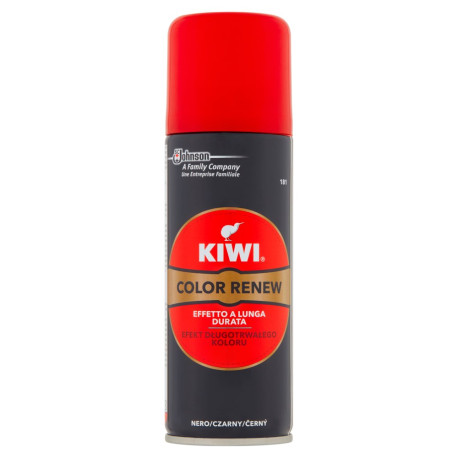 Kiwi Color Renew Renowator do zamszu i nubuku czarny 200 ml