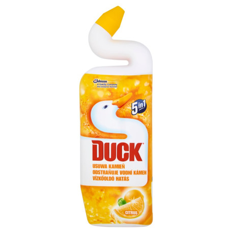 Duck 5in1 Citrus Płyn do czyszczenia toalet 750 ml