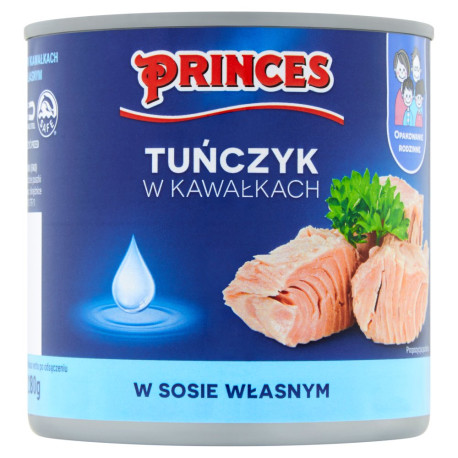 Princes Tuńczyk w kawałkach w sosie własnym 400 g