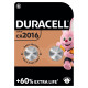 Duracell CR2016 3 V/B Baterie litowe 2 sztuki